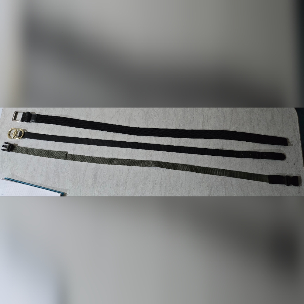 Set Of 3 Belts..approx 42"